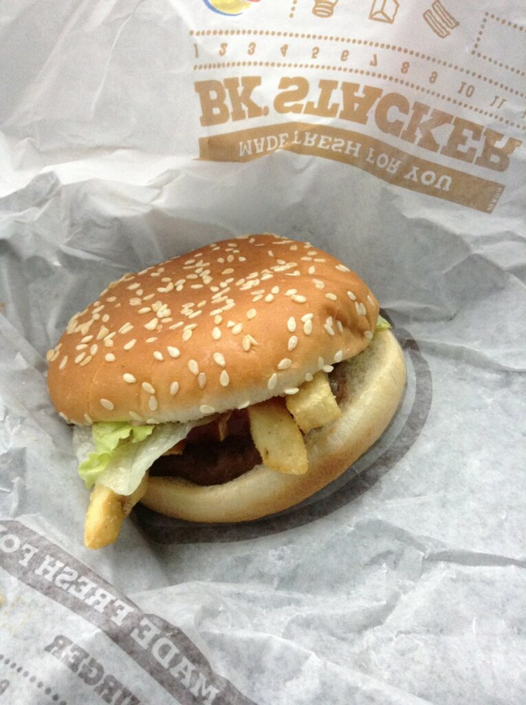 Burger King French Fry Burger
