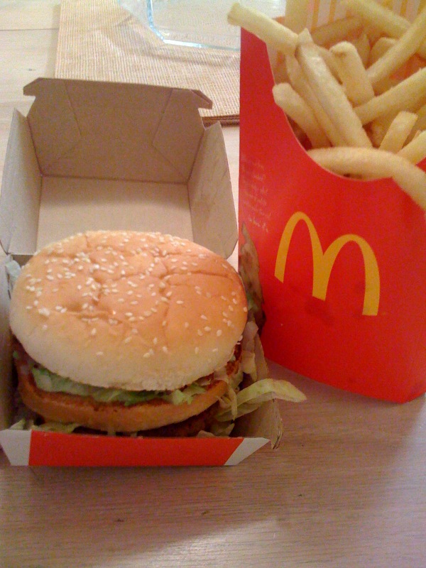 McDonalds Big Mac Burger